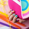 Manicure inspirowany słońcem 4